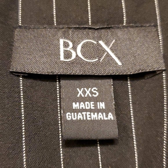 BCX Petit Black w/White Stipe Jacket - Picture 5 of 5